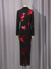 Luxe Formal Sequin Skirt & Blazer